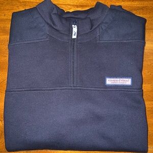 Vineyard Vines Men's Navy Quarter Zip